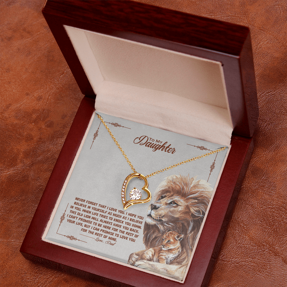 To My Daughter – Forever Love Necklace
