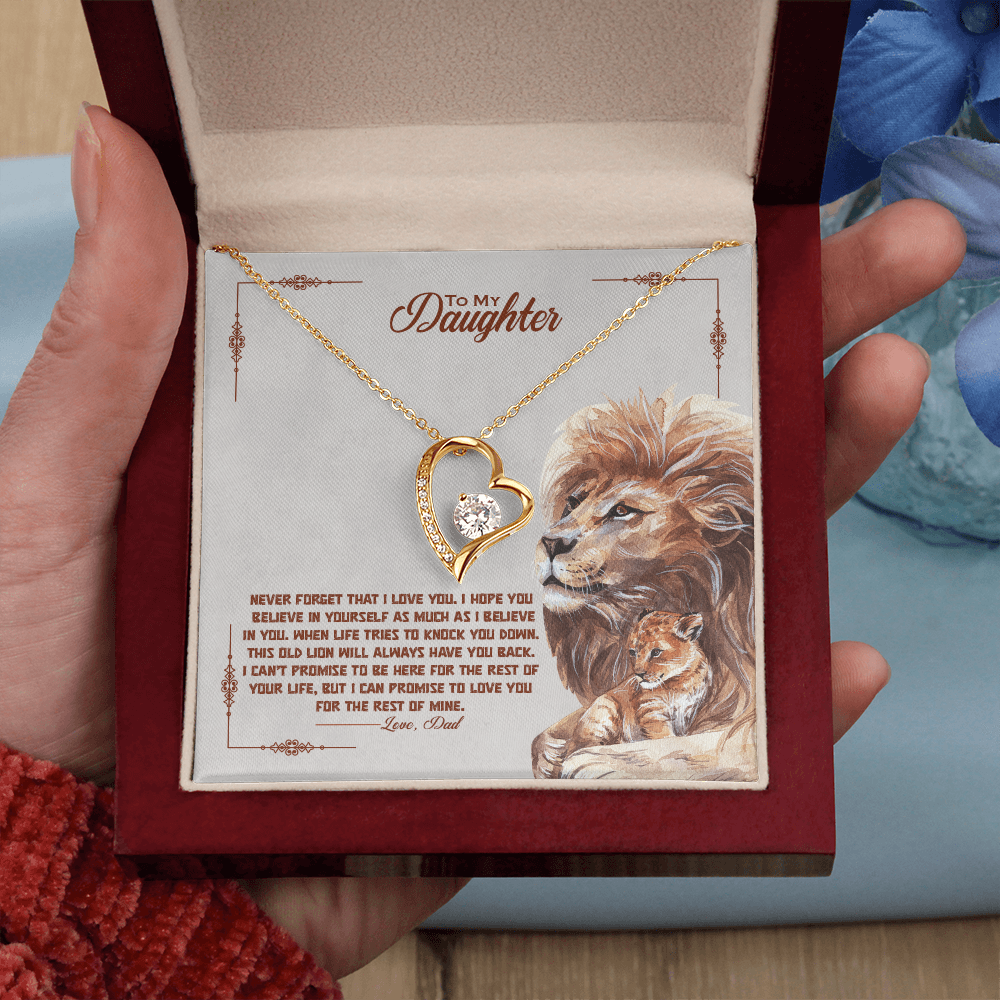 To My Daughter – Forever Love Necklace