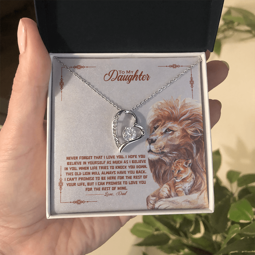 To My Daughter – Forever Love Necklace