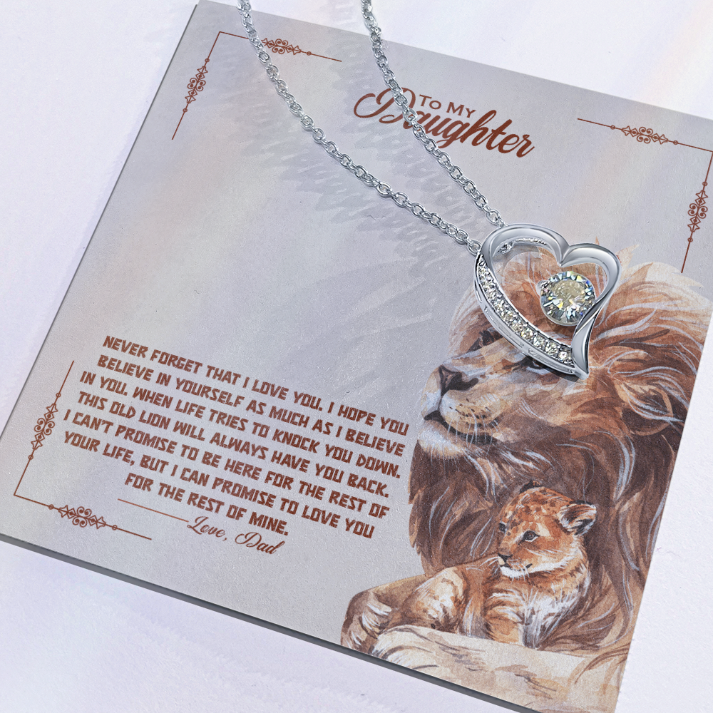 To My Daughter – Forever Love Necklace