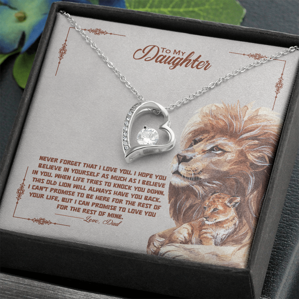 To My Daughter – Forever Love Necklace