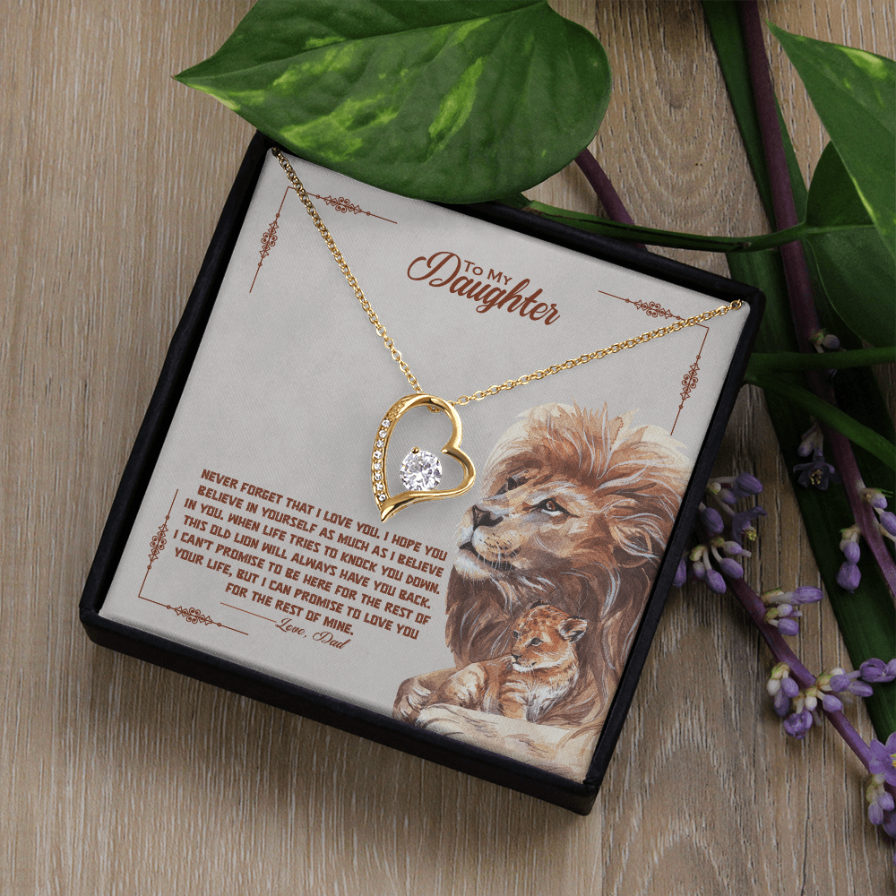 To My Daughter – Forever Love Necklace