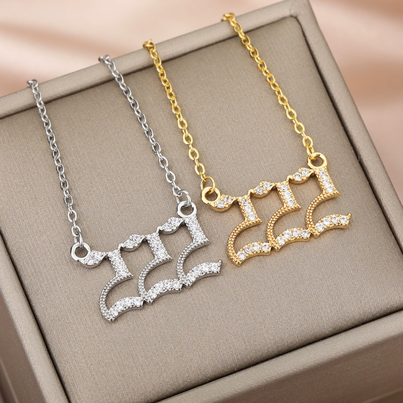 Angel Number Necklaces