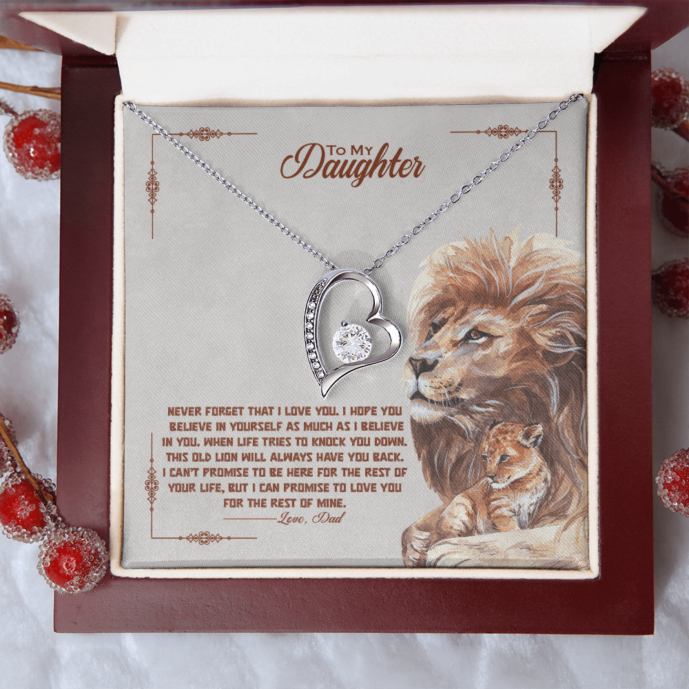 To My Daughter – Forever Love Necklace