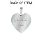Stay Positive Luxury Heart Bangle