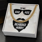 To My Badass Bearded Husband: A Chain to Match His Strength and Style!
