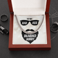 To My Badass Bearded Husband: A Chain to Match His Strength and Style!