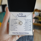 To My Soulmate – Love Knot Necklace