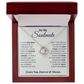 To My Soulmate – Love Knot Necklace