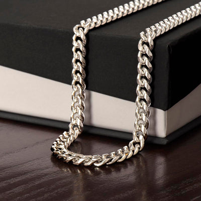 Classic Men's Cuban Link Chain – Bold and Timeless Style!