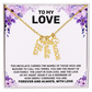 Personalized Multi Vertical Name Necklace – A Timeless Gift for Your Love!