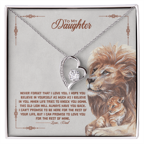 To My Daughter – Forever Love Necklace