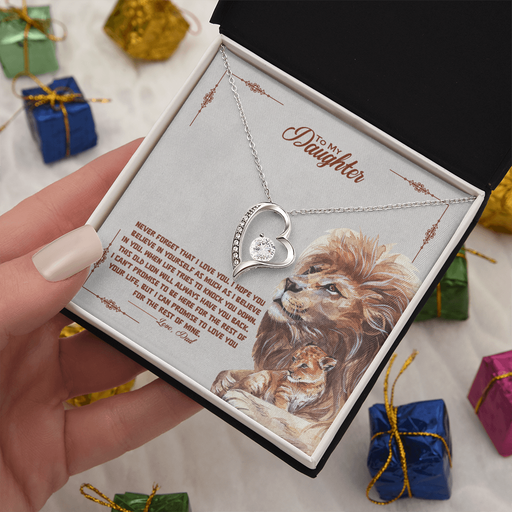 To My Daughter – Forever Love Necklace