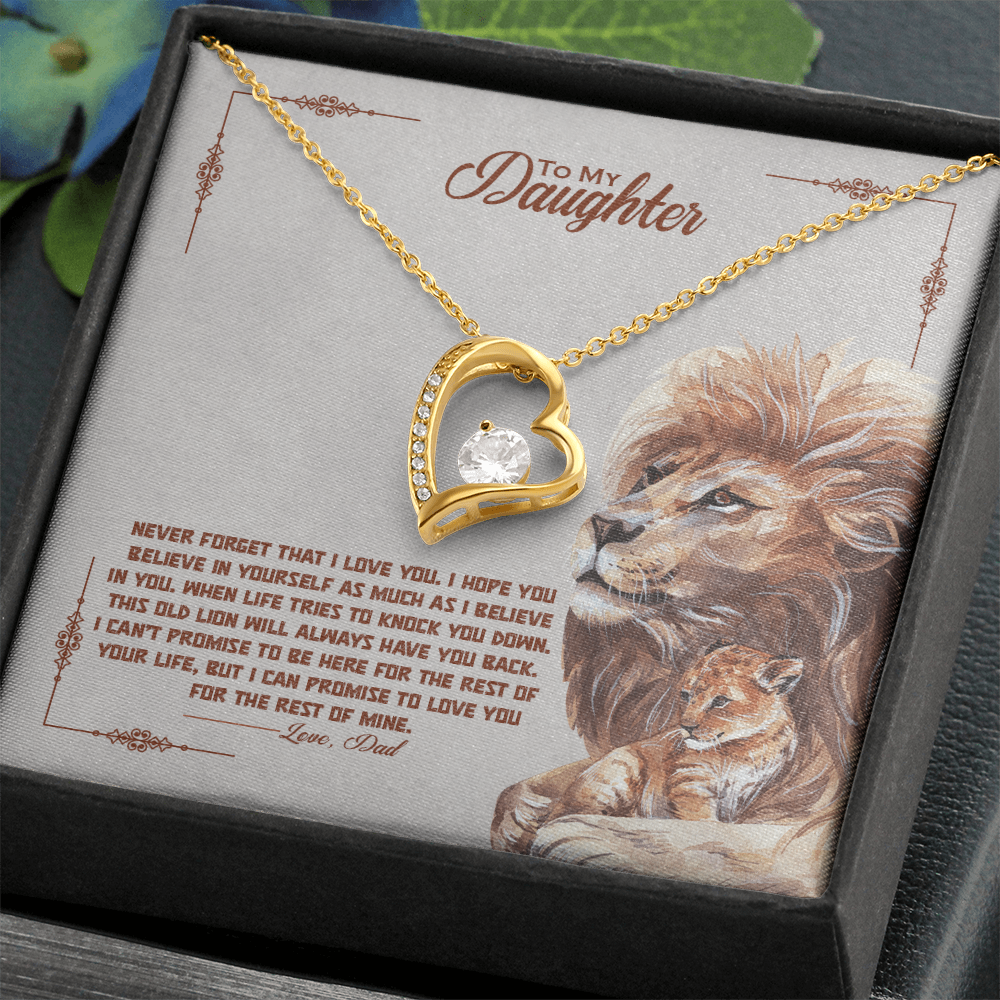 To My Daughter – Forever Love Necklace
