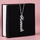 Personalized Multi-Vertical Name Necklace