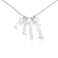 Personalized Multi-Vertical Name Necklace