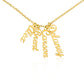 Personalized Multi-Vertical Name Necklace