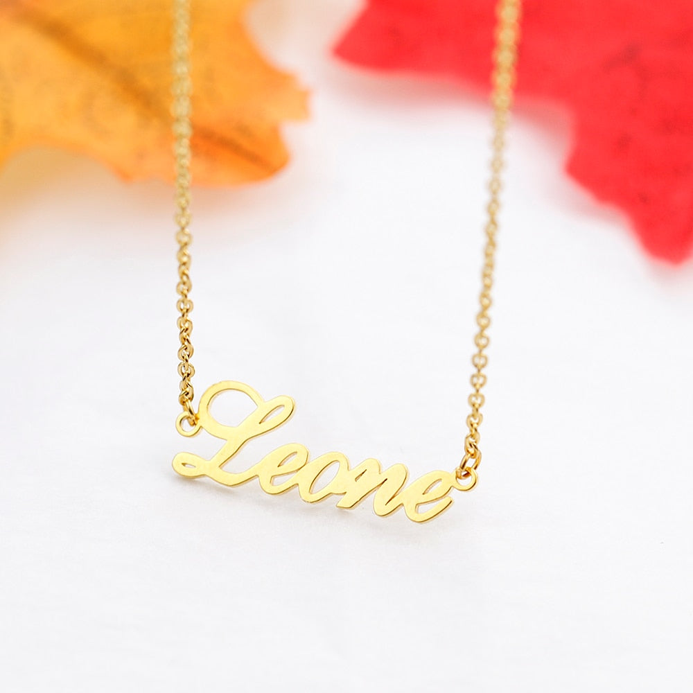 Custom Name Necklace Personalized 1-5 Multiple Names