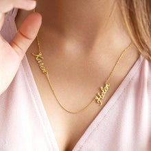 Load image into Gallery viewer, Custom Name Necklace Personalized 1-5 Multiple Names