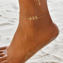 Load image into Gallery viewer, Angel Number Anklets